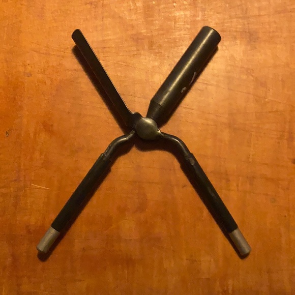 💈🛁 Vintage Rare 1960s “Kizure” Metal Curling Iron 💇🏽‍♀️🚿